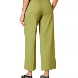 SPANX Stretch Twill Wide Leg Crop Pants